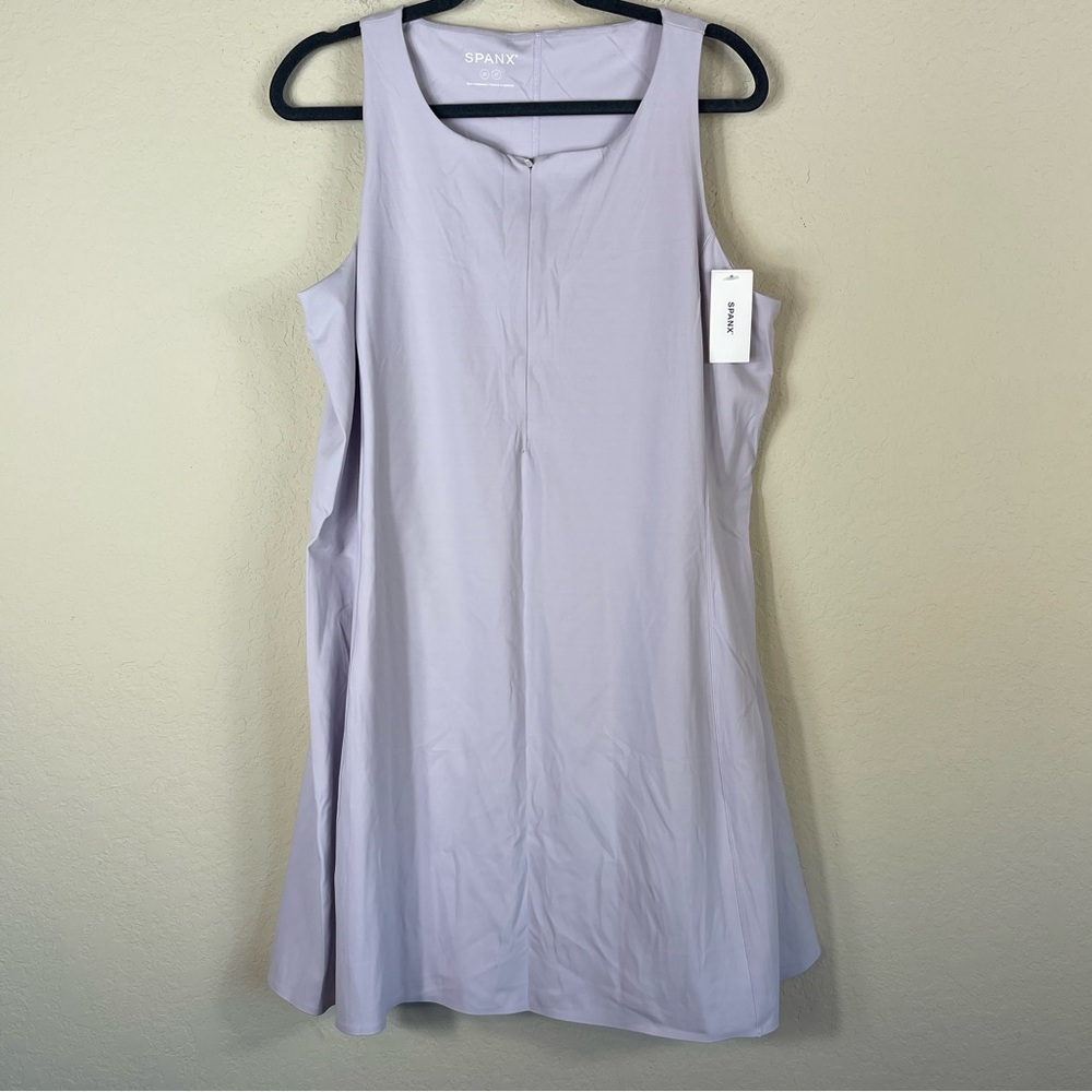 SPANX Lilac Mini Dress - Picture 7 of 11